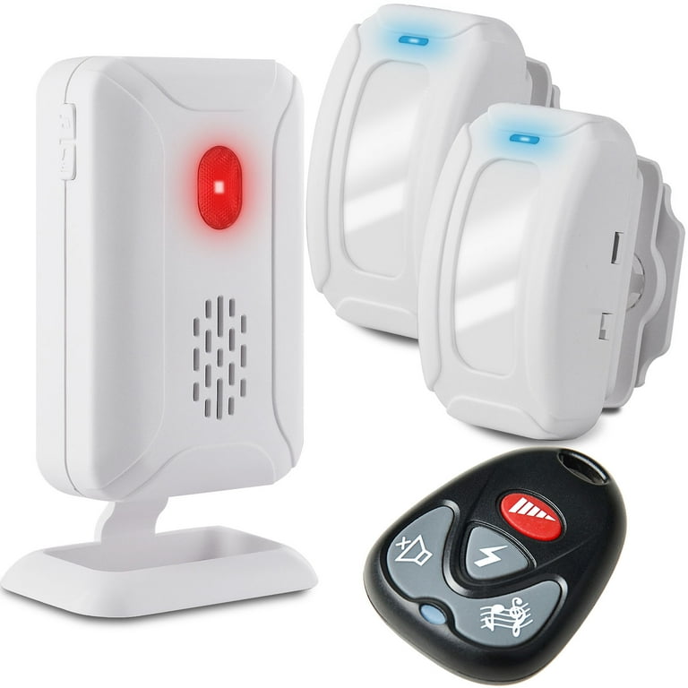 GREENCYCLE Wireless Motion Sensor Detector Alarm, Home Security