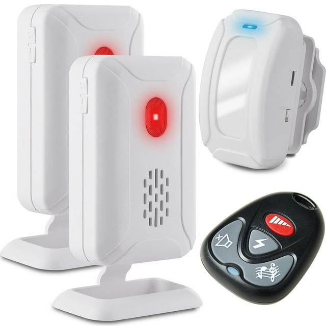 GREENCYCLE Wireless Motion Sensor Detector Alarm, Home Security