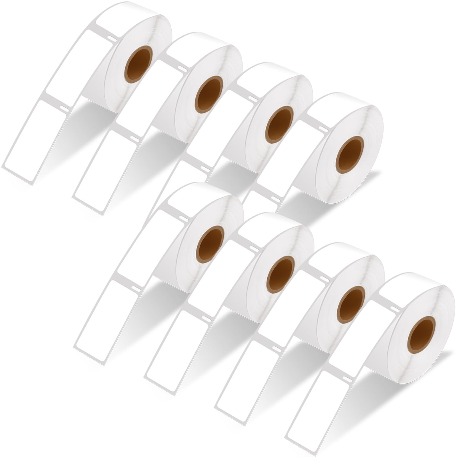 GREENCYLCE [8 Rolls, 500/Roll] Compatible Dymo 30336 Multipurpose 1''X 2-1/8'' Barcode Shipping Office Labels Premium Adhesive Resolution for Dymo LabelWriter 450 4XL Twin Turbo 400 Address Printer