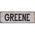 thumbnail image 1 of GREENE Vintage Look Rustic Chic Metal Sign 8x24 108240036428, 1 of 1