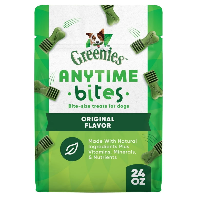 GREENIES Chewy Small Dog Treats, Original Flavor, 24 Oz Bag, 15