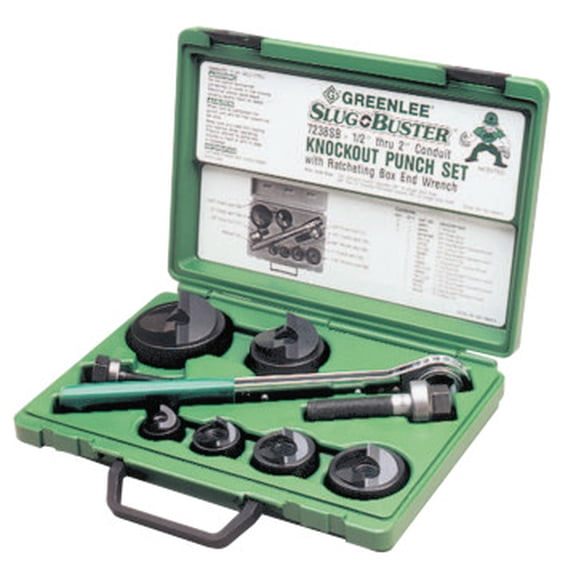Greenlee 7238SB S/B PNCH SET 1/2-2