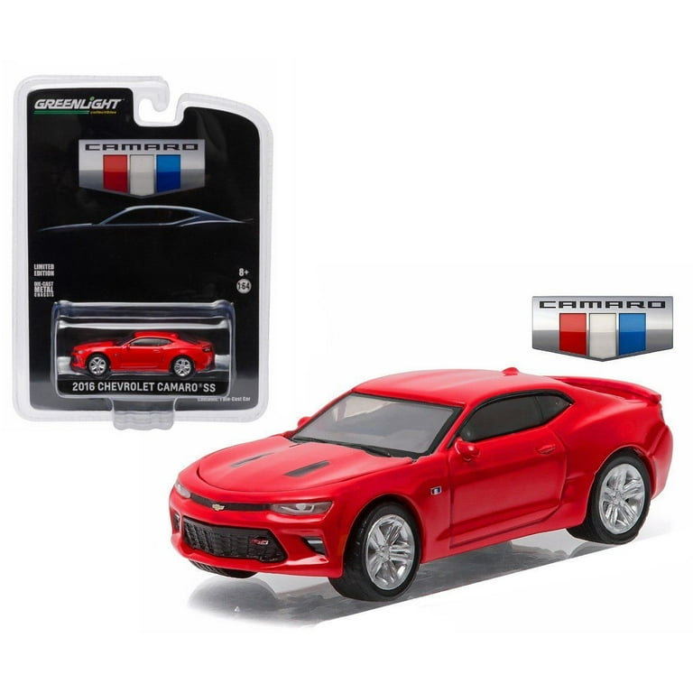 GREENLIGHT 1:64 2016 CHEVROLET CAMARO SS RED NEW UNVEILING EDITION