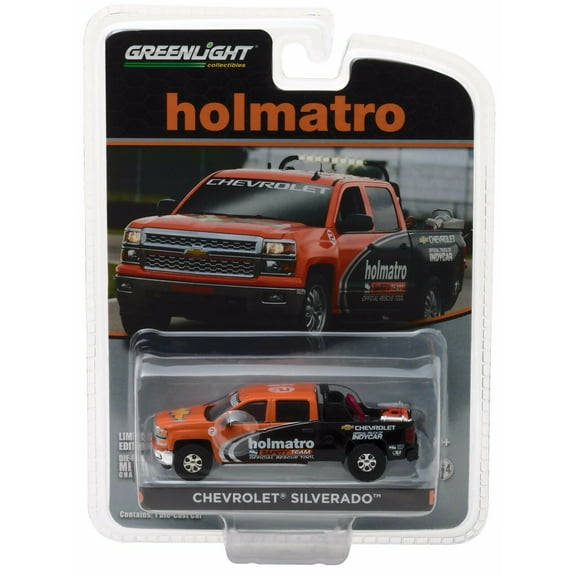 GREENLIGHT 1:64 HOBBY EXCLUSIVE - 2015 CHEVROLET SILVERADO WITH EQUIPMENT - HOLMATRO 29903