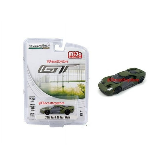 GREENLIGHT 1:64 MIJO EXCLUSIVES - 2017 FORD GT TEST MULE 51143