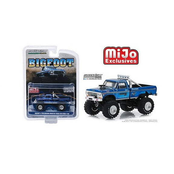 GREENLIGHT 1:64 MIJO EXCLUSIVES ORIGINAL BIGFOOT #1 - CHROME EDITION - LIMITED EDITION 6000 51281