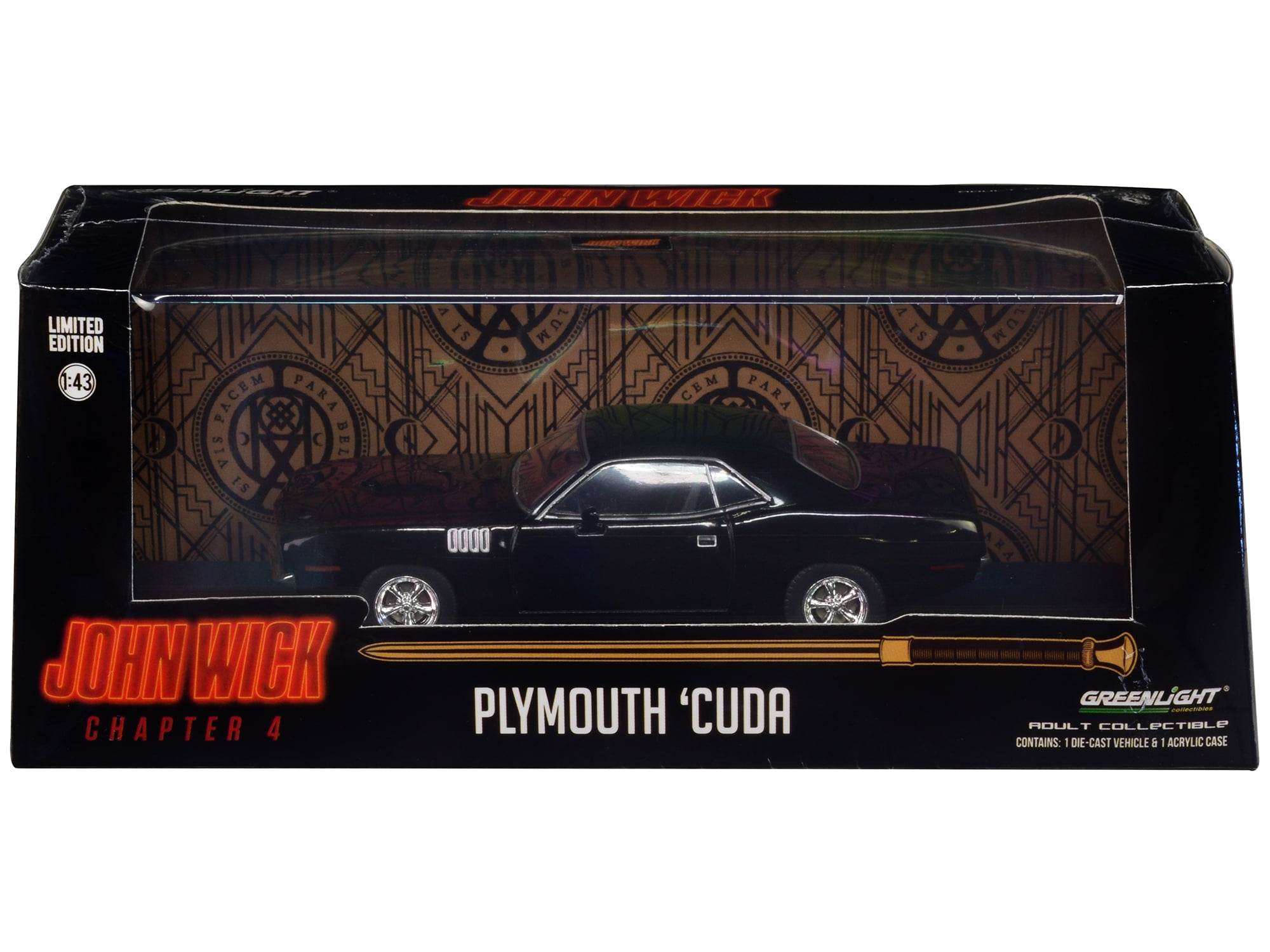 1971 Plymouth Barracuda Black 