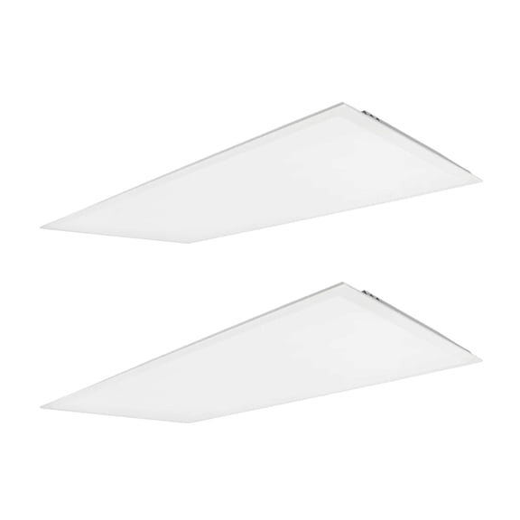 GREENLIGHTDEPOT 2 Pack 2x4 LED Flat Ceiling Panel Fixture Light Adjustable 40/35/30/25/20W 0-10V Dimmable CCT Tunable 35K/40K/50K/57K/65K - (UL Certified) - Outdoor, Indoor, Street Use