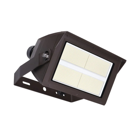 GREENLIGHTDEPOT LED Flood Light - FL5-300W - 45,000 LM - Flood Mount - UL DLC 5.1 (Brown)