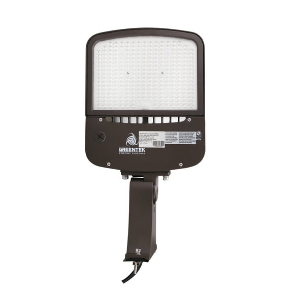 GREENLIGHTDEPOT LED Street Light - 150W - 22,200 Lumens - Shorting Cap - Direct Mount - AL5 Series - UL+DLC 5.1 -(Brown)