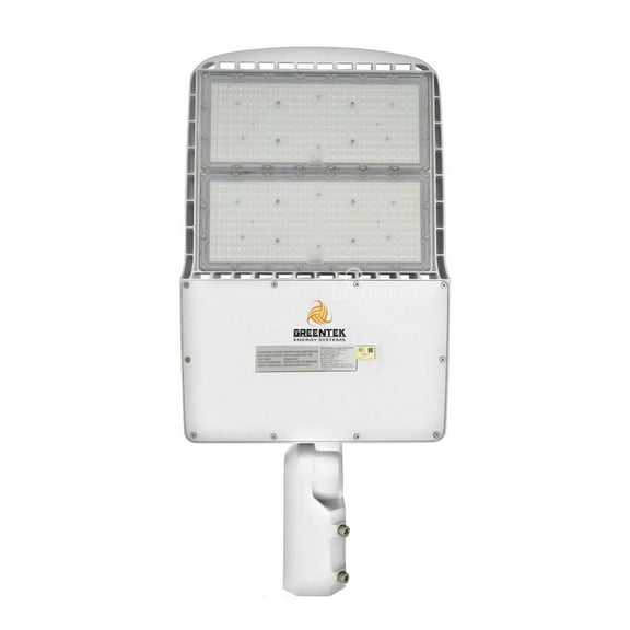 GREENLIGHTDEPOT LED Street Light - 300W - 42,000 Lumens - Shorting Cap - Slip Fitter Mount - AL2 Series - UL+DLC (White)