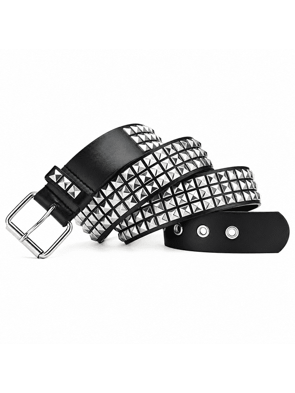 Alt Belts Gothic Studded Belt Women Goth Streetwear Punk Vintage Grunge Emo Accessories