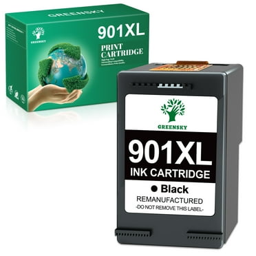 901 XL Ink Cartridges Replacement For HP Printers - Black & Tri-Color Combo Pack