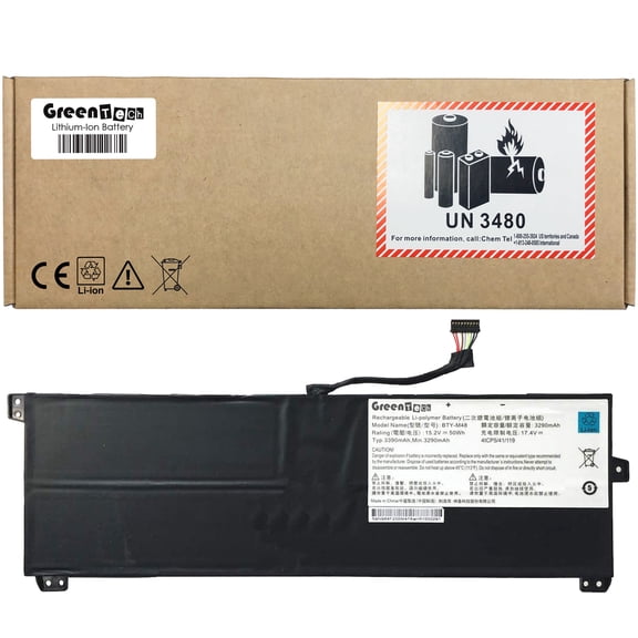 GREENTECH BTY-M48 BATTERY FOR MSI PRESTIGE PS42 8RB MODERN PS42 8RC 8RA 8MO 15.2V 50WHR