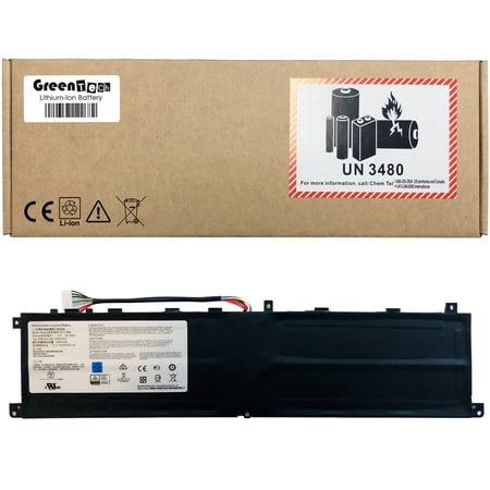GREENTECH BTY-M6L REPLACEMENT BATTERY FOR MSI GS65 GS75 STEALTH THIN P65 15.2V 80.25WHR