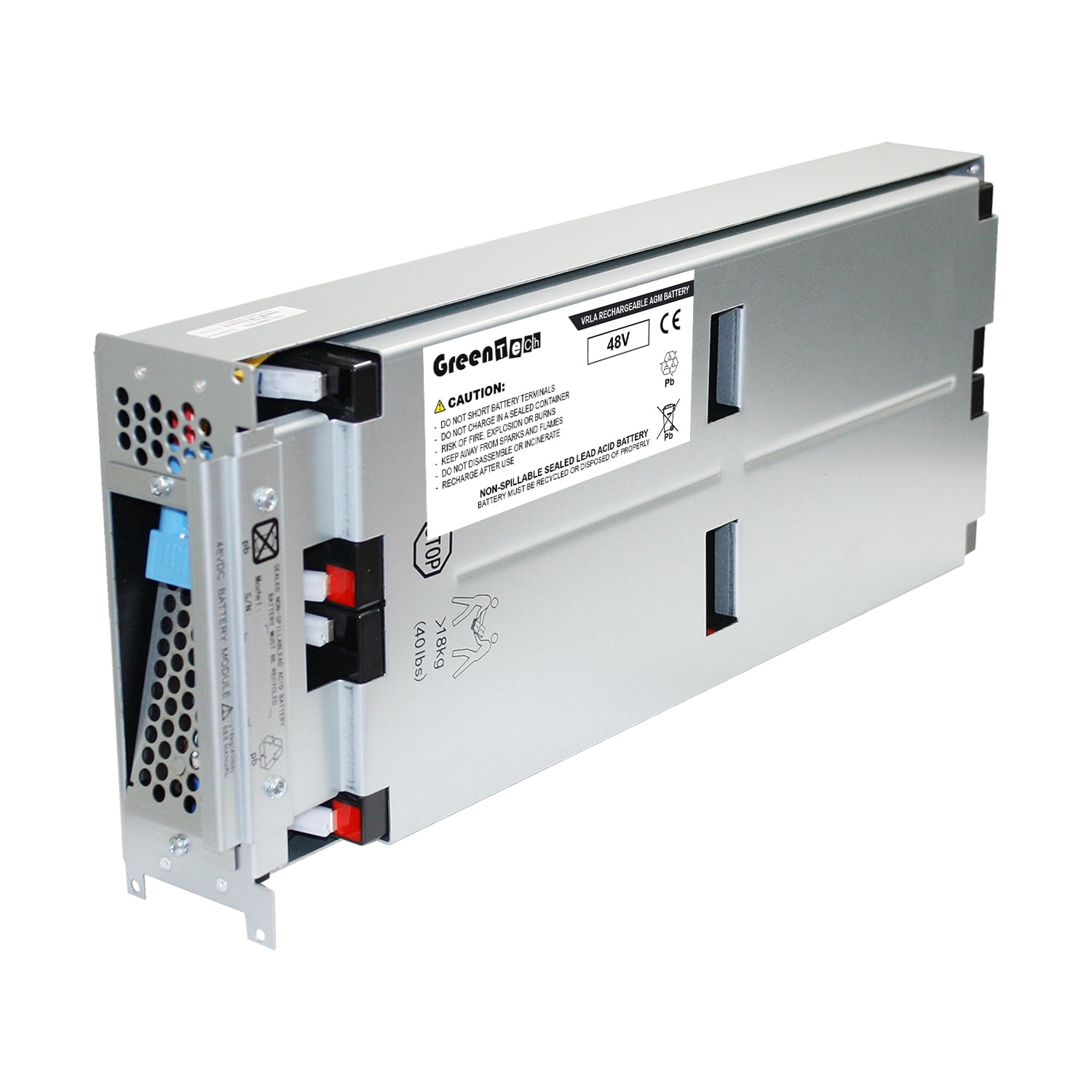 GREENTECH COMPATIBLE APCRBC151 SLA BATTERY FOR APC SMART-UPS C 3000VA ...