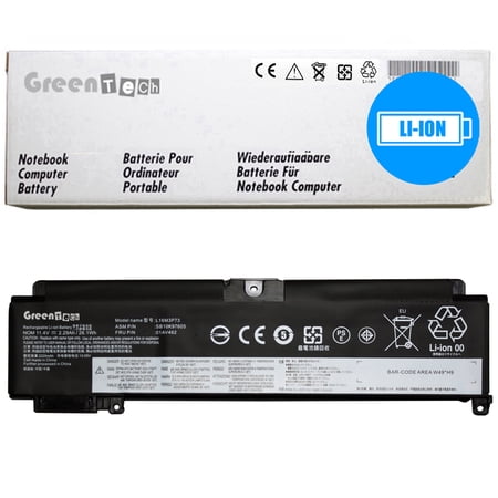 GREENTECH L16M3P73 01AV462 BATTERY FOR LENOVO THINKPAD T460S THINKPAD T470S 11.4V 26WHR SB10K97605 L16M3P73 00HW024 01AV405
