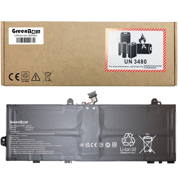 GREENTECH L24M4P71 5B11M90123 BATTERY FOR LENOVO 13w 2-in-1 Gen 3 83M9 83MA 15.6V 54.7WH L24B4P70 L24D4P70 SB11M89923 SB11M89925 5B11M90122 5B11M90124