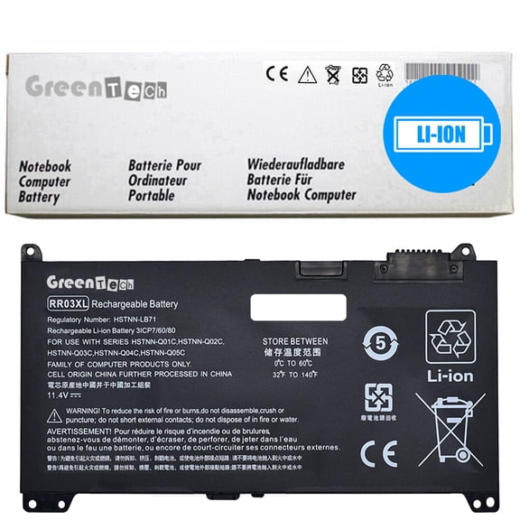 GREENTECH RR03XL BATTERY FOR HP PROBOOK 430 440 450 455 470 G4 G5 48WHR 851610-855 851610-850 851477-831 851477-832