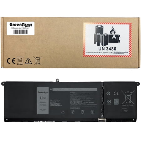 GREENTECH V6W33 BATTERY FOR DELL INSPIRON 3515 5415 5515 LATITUDE 3320 3420 3520 VOSTRO 3510 5410 5510 54WHR XDY9K MVK11 WV3K8 15V 54WHR