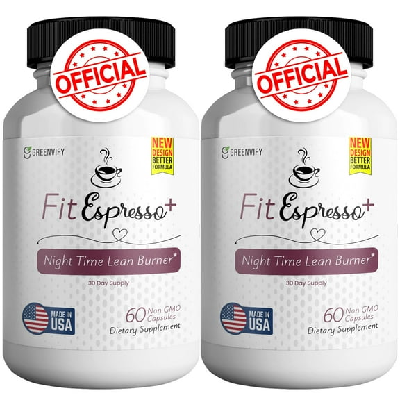 GREENVIFY Fitespresso Powerful Formula Anabolic Recovery, Natural Sleep Aid with Magnesium, Ashwaganda