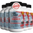 thumbnail image 1 of Free Sugar Pro Max Supplement Daily Blood Sugar Health Support with Banaba Leaf |Bitter Melon & Juniper Berry|300Count, 1 of 5