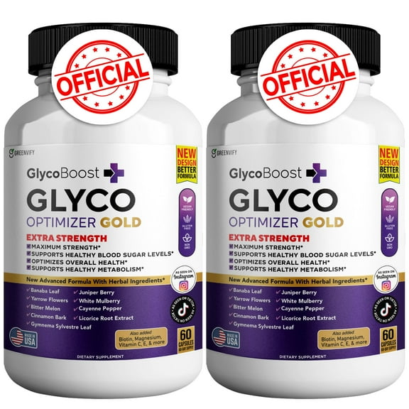 GREENVIFY Glycoboost Glyco Optimizer GOLD All Natural Formula to Maintain Healthy Levels, Maximum Strength Daily Formula Blood Reviews