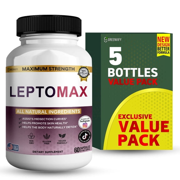 GreenVify LeptoMax Metabolic Wellness & Daily Energy Support Formula
