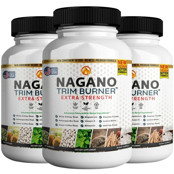 GREENVIFY Nagano Trim Burner Anabolic Recovery Natural Sleep Aid with Magnesium, Powerful Nighttime