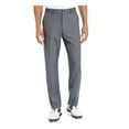 thumbnail image 1 of GREG NORMAN Mens Gray Active Button Fly Stretch Regular Fit Pants 38W/ 30L, 1 of 4
