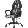 thumbnail image 1 of GREOKL Gaming Chair Ergonomic Office Chair Computer Chair with Lumbar Support Ergonomic Pu Leather Adjustable Height Executive Chair for Women Men and Adults, Massage Camo, 1 of 8