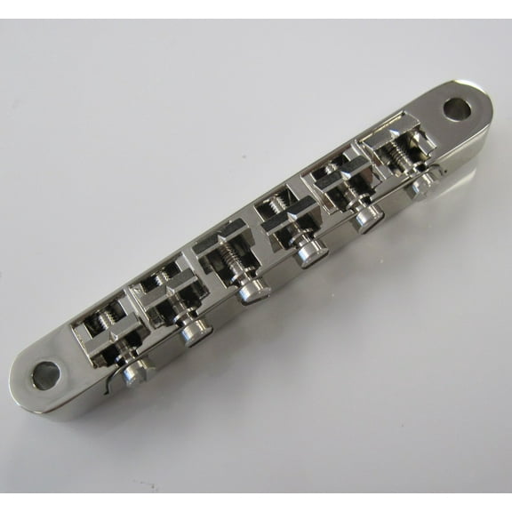 GRETSCH ADJUST-O-MATIC BRIDGE, NO BASE - ROSEWOOD/CHROME