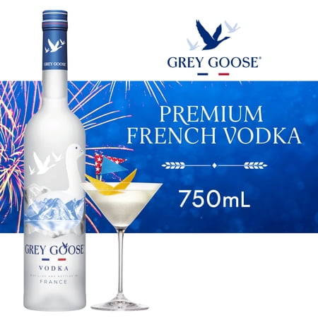 GREY GOOSE Vodka, 750 ml Bottle, ABV 40%
