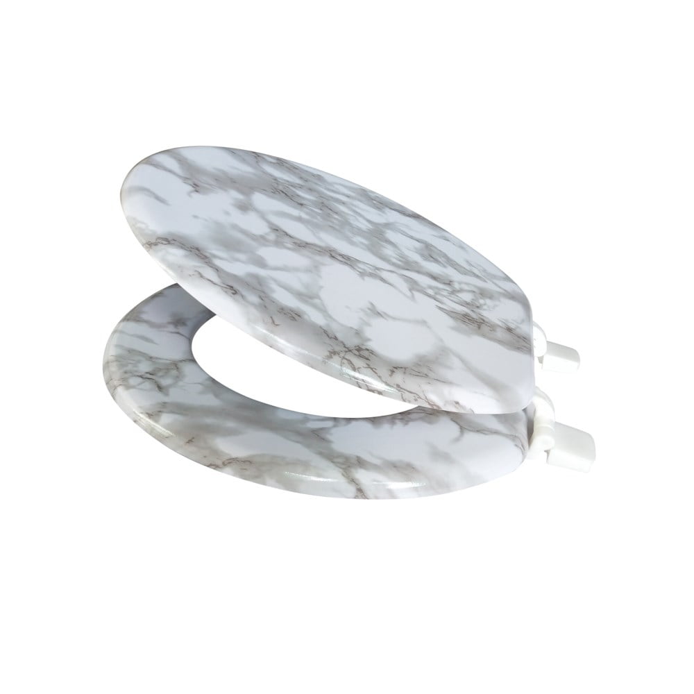 American Dream 809-GR Gray MDF Wood, Toilet Seat