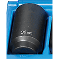 thumbnail image 1 of GREY PNEUMATIC 2136MD SOC 36MM 1/2D IMP 12PT DP, 1 of 2