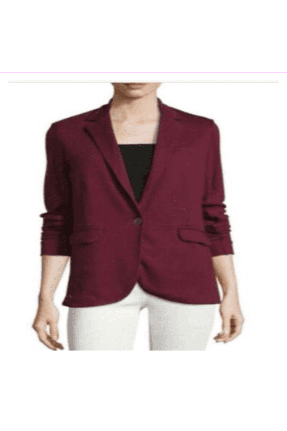 Women's KNIT BLAZER XL/Mars Red