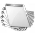 thumbnail image 1 of GRIDMANN 13" x 18" Commercial Grade Aluminum Cookie Sheet Baking Tray Jelly Roll Pan Half Sheet - 6 Pans, 1 of 7