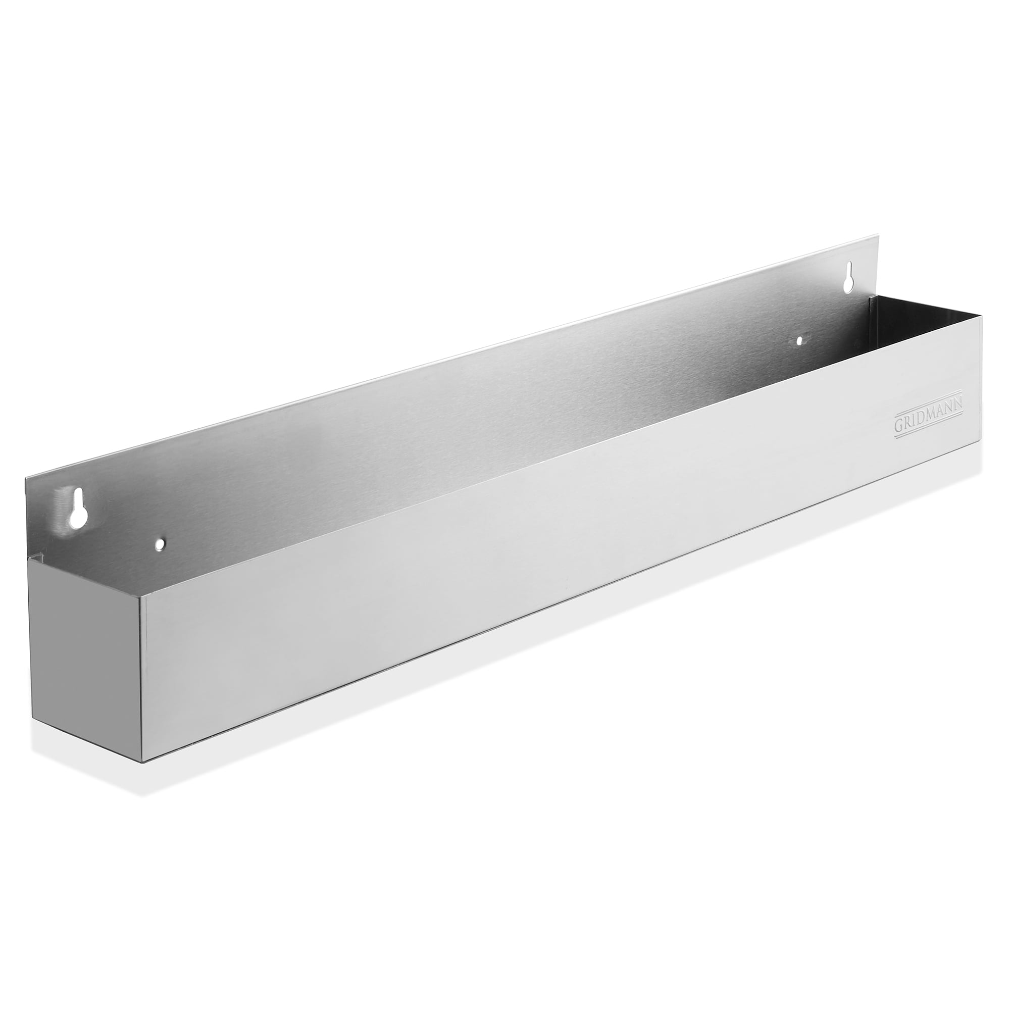 GRIDMANN 32" Single Speed Rail, Stainless Steel Liquor Bottle Rack for Bars