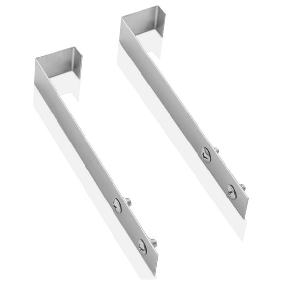 GRIDMANN Set of 2 Speed Rail Hangers, Stainless Steel Mounting Straps for Liquor Bottles