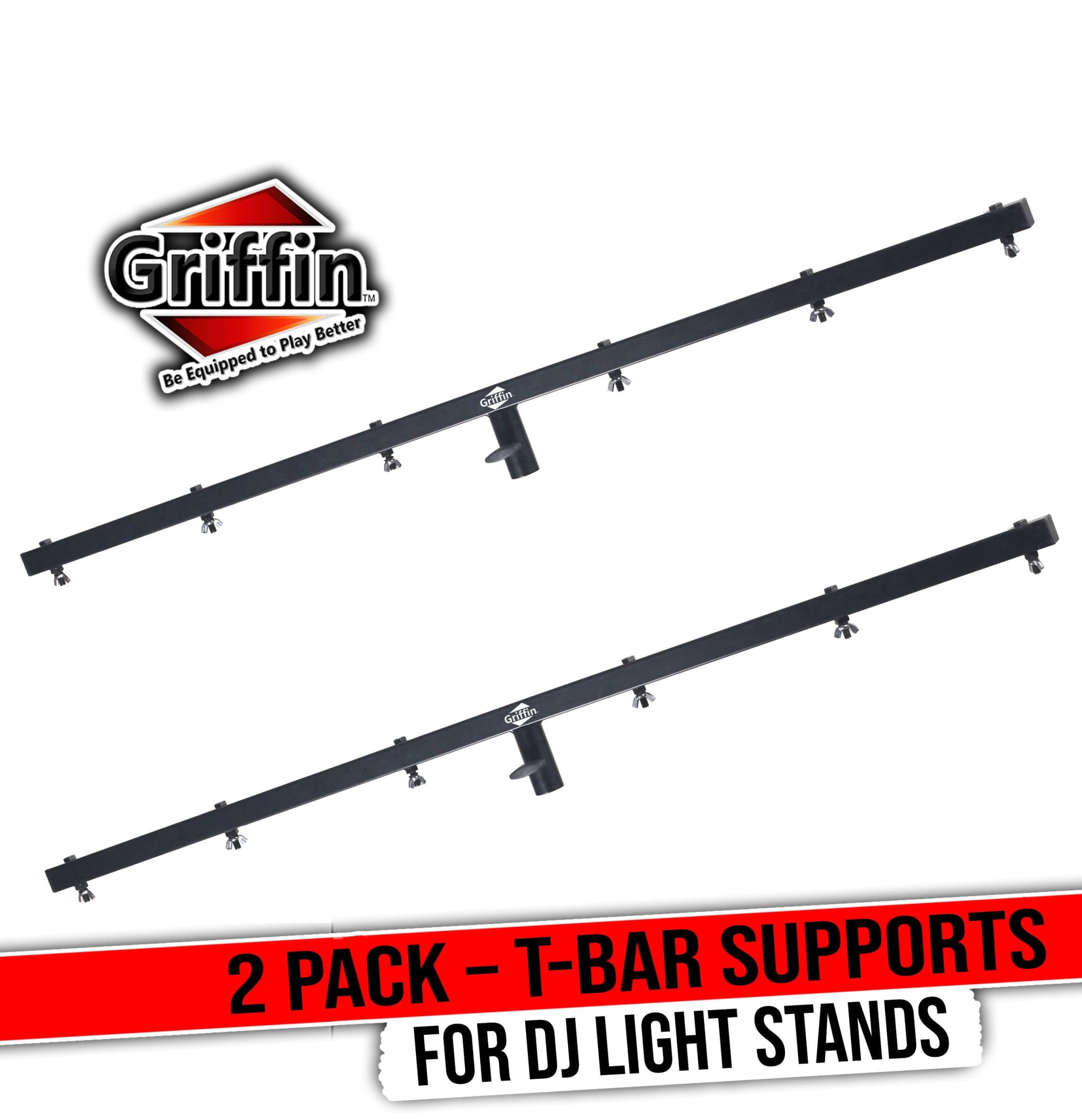 DJ Lighting Bar T-Bar Lighting Extension Cross Bar Mount for Tripod