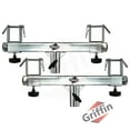 thumbnail image 1 of GRIFFIN T Bar Adapters for Lighting Truss Stands (2)- Triangle or Square Trussing Bracket Mounts for Light Cans  DJ Booth Kit, Pro-Audio Stage Gear by GeekStands.com, 1 of 9
