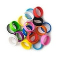 thumbnail image 1 of GRIFITI Band Joes 2 Inch 20 Pack Assorted Colors Posters, Magic, Broccoli, Wallet, Pen, Art, Cooking, Wrapping, Cord Wraps, Longer Lasting Silicone Rubber Bands Mini Small, 1 of 2