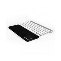 GRIFITI Slim Wrist Pad 12 is a 12 x 4 x 0.22 Wrist Rest for Apple Wireless Keyboard, Anker, Macally, Logitech, GYMLE, Gear Head, Genius, SIIG, Solidtek, Perixx, (Black Nylon Surface)