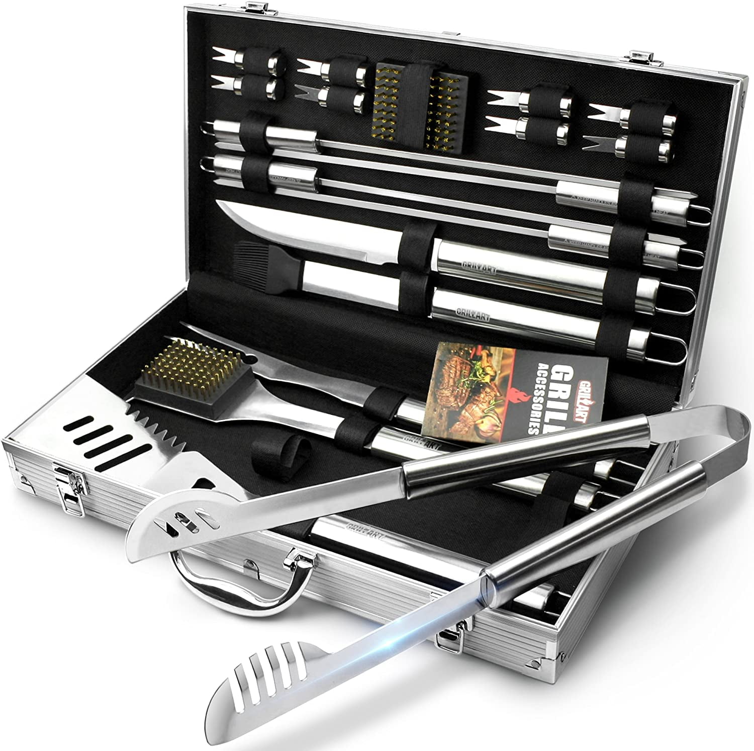 https://i5.walmartimages.com/seo/GRILLART-BBQ-Grill-Utensil-Tools-Set-Reinforced-Tongs-19-Piece-Stainless-Steel-Barbecue-Grilling-Accessories-Aluminum-Storage-Case-Complete-Outdoor-K_54e3430c-6c53-408d-909e-6628cb52363f.a16eae47fc354c81176d9bbde0ae3a47.jpeg