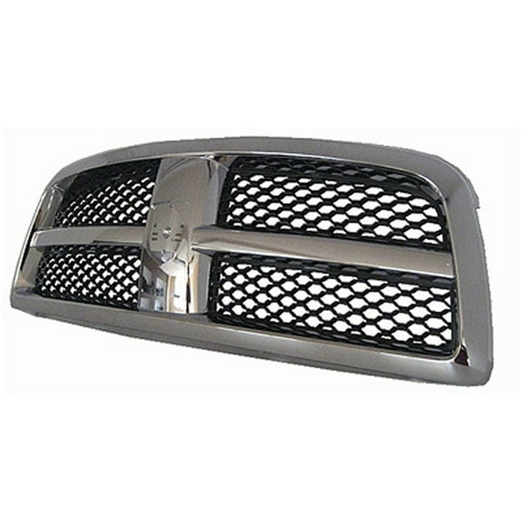 GRILLE; CHROME FRAME WITH BLACK HONEYCOMB; MADE OF PLASTIC; [CH]