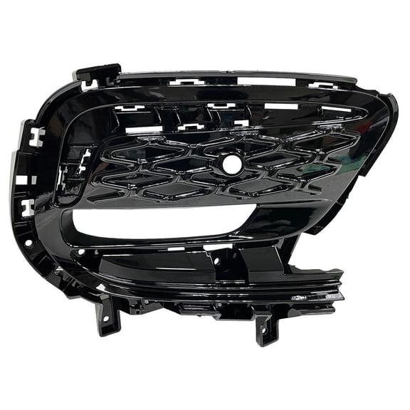 GRILLE FR RH GLOSS BLACK W/O FOG LAMP BRACKET / PARK ASSIST SENSOR REPLACEMENT FOR CHRYSLER PACIFICA VAN HYBRID 2023 PARTSLINK NUMBER CH1039216