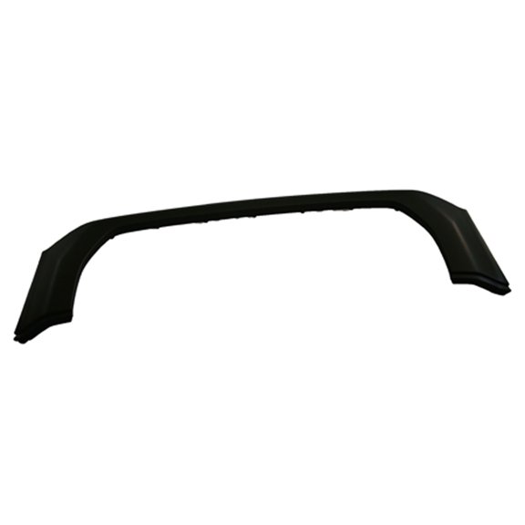 GRILLE MOLDING; BLACK/PAINT TO MATCH FINISH; MADE OF PLASTIC