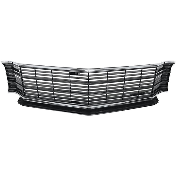GRILLE; SS/HVY; WITH UPPER/ LOWER GRILLE MOLDING ATTACHED