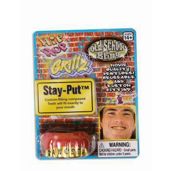 GRILLZ TEETH-GANGSTA