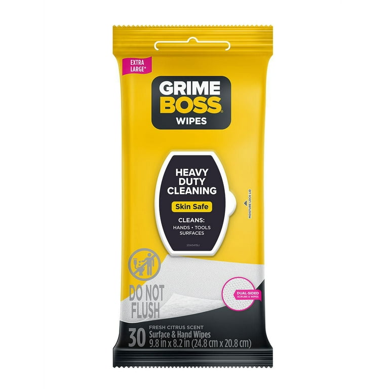 Grime Boss Cleaning Wipes 30 pk Grime Boss Cleaning Wipes 30 pk